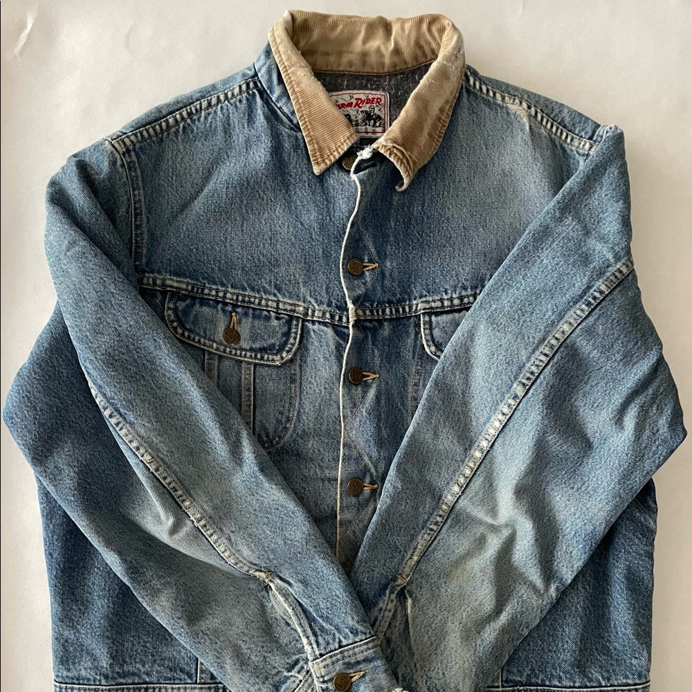 Vintage Lee Denim Jacket with Flannel Lining